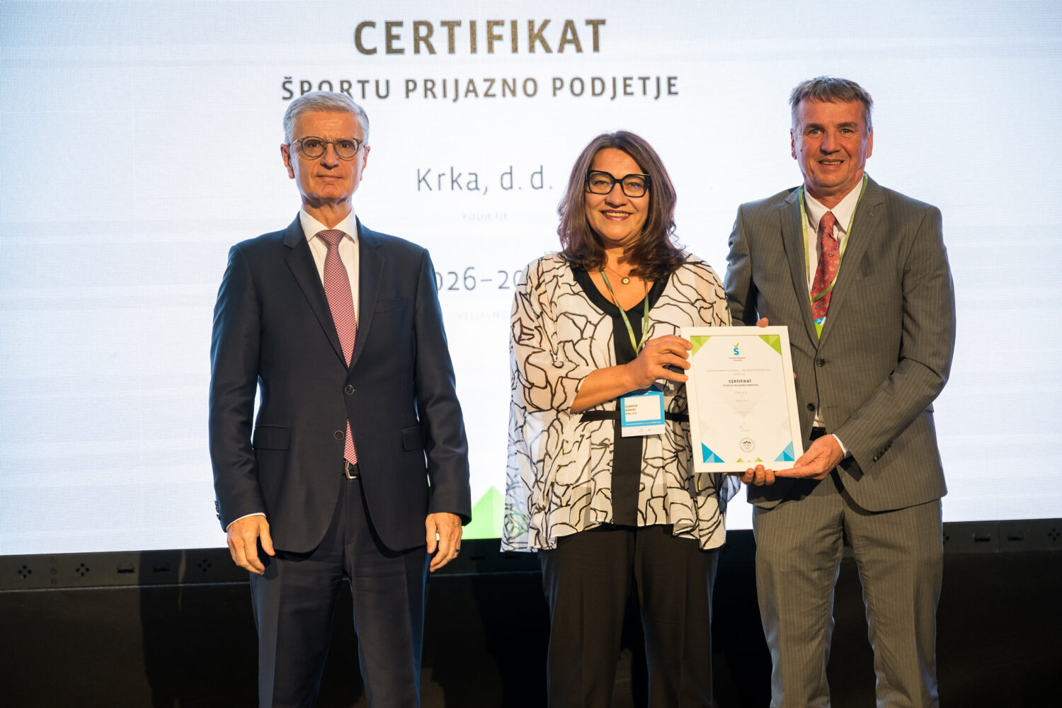 Krka je športu prijazno podjetje